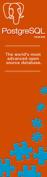 PostgreSQL.Vertical Banner.orange.160x600.gif